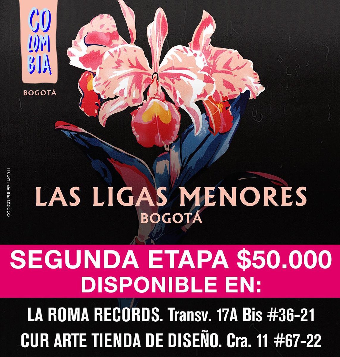 discoslamodelo's tweet photo. Las entradas están volando, hoy damos comienzo a la segunda etapa de boletería a 50k. Más info → https://t.co/XUfoyqmpZn