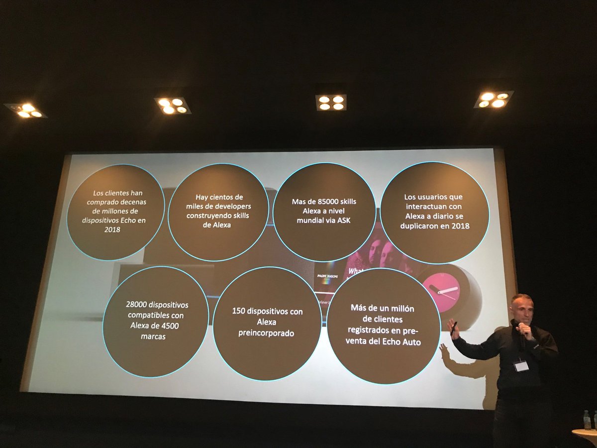 Datos de @Amazon: las búsquedas de voz comienzan a comer terreno a las de texto. “El usuario está cambiando su comportamiento gracias a la voz”.

#disruptersday #voicetech 
@immunecoding <a href="/MPContent/">MPC</a>