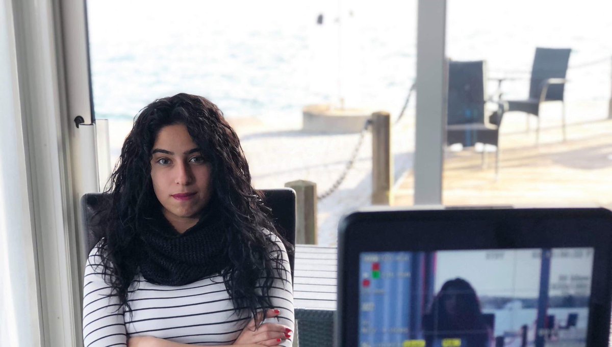 aforcedpassage's tweet photo. Enana Alrafidain one of the directors 
 https://t.co/RRc0kEfAzR

#aforcedpassage #film #documentary #cinematographer  #shooting #filmmaker #sweden #syria #family #interview #group #directing #editor #translation #arabic #producer #syria #syrianfamily #war #syriawar #refugees https://t.co/ezGbtKUzGj