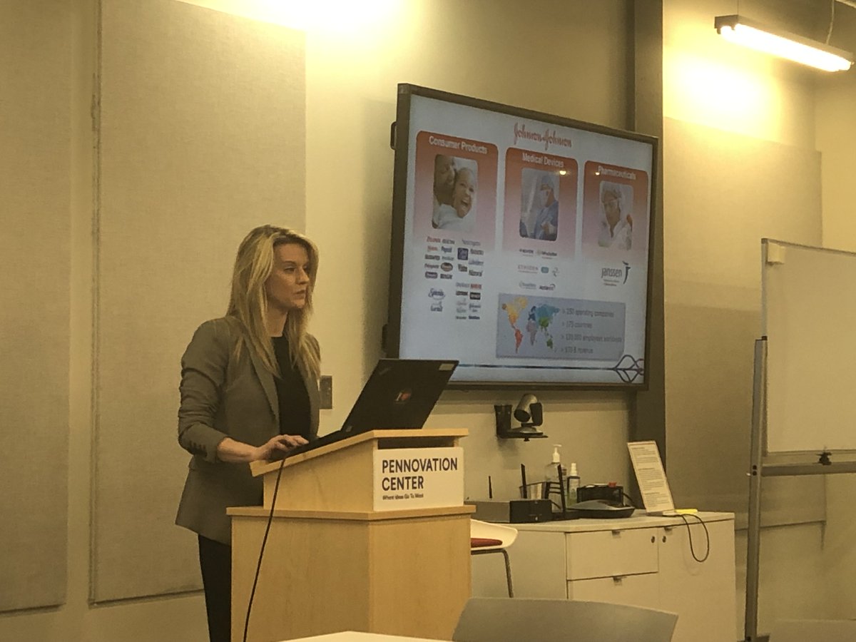 A big takeaway your audience will get, that they may not even realize? "A sense of the emotional intelligence that you'll bring to running your company." <a href="/katherinemerton/">Katherine Merton</a> presenting pitch tips during"Sell your Science". #JLABS #PENNOVATION #JPODPhilly