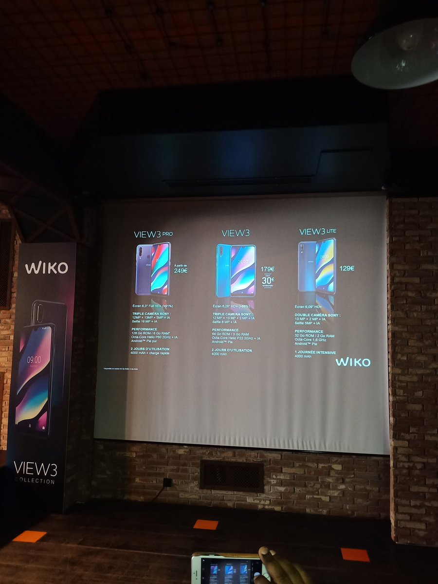 WikoMobile's tweet photo. La #View3Collection accueil le tout nouveau #WikoView3Lite ✌️
Disponible à partir de 129€ ! 🤛
Plus d'infos bientôt disponibles sur https://t.co/U5H2looGL2 ! https://t.co/4h8Pmc8TkM