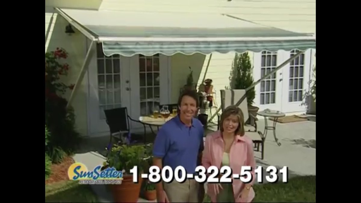 Blake_Freeman1's tweet photo. Stupid scientists, why has no one thought of installing a big ass Sun Setter Retractable Awning to combat global warming?? It’s instantly 20 DEGREES cooler under that thing! Simple solution for a complicated problem 🤷🏻‍♂️ https://t.co/9XLMsypBvV