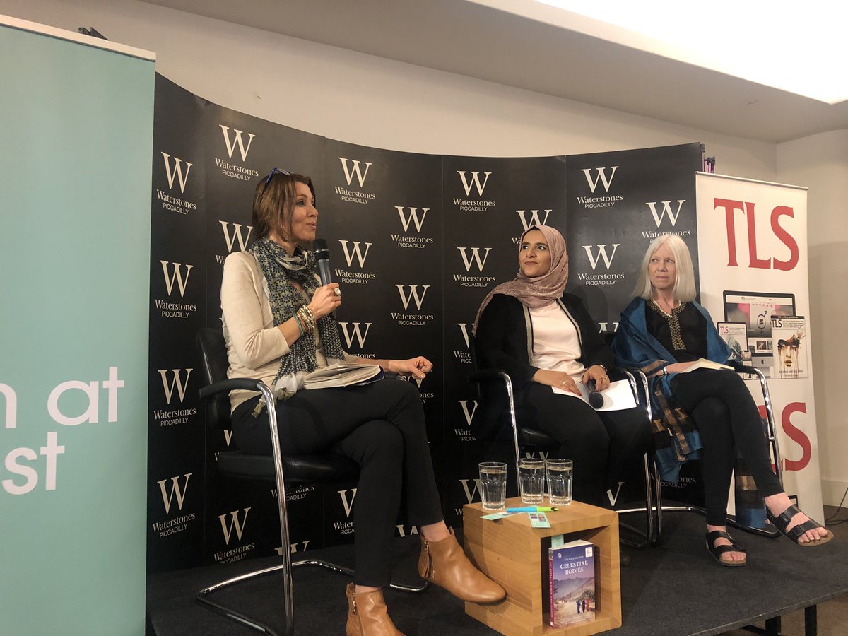 Announcing Jokha Alharthi’s Celestial Bodies as the winner of the Man Booker International Prize 2019. Three Osmani sisters, family, history & a complex world in a book. Author, translator & former #ManBookerPrize judge @Elif_Safak chairing at @Waterstones @ManBookerPrize