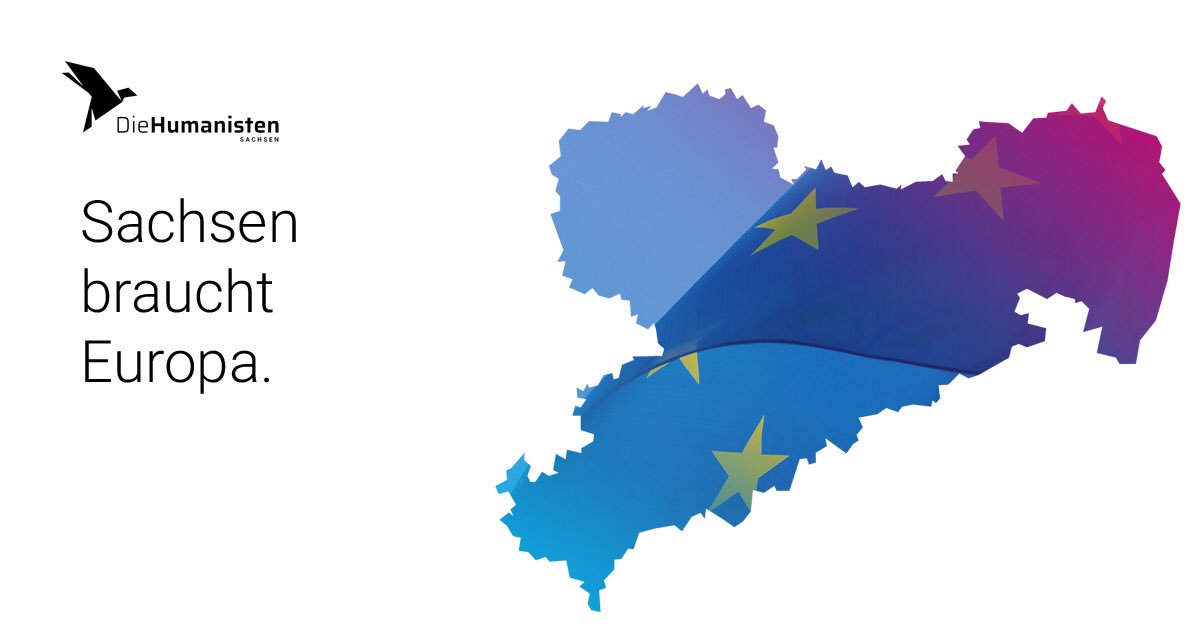pdh_sn's tweet photo. Sachsen braucht #Europa. Auch wir sind Europäer. Wir sind überzeugt, dass wir alle von einer "Bundesrepublik Europa", nach dem Konzept eines "Europa der Regionen", profitieren würden.
#Europawahlen2019 #NoRiskNoFuture #VisionBRE #DieHumanisten https://t.co/SDf1ReZnVA