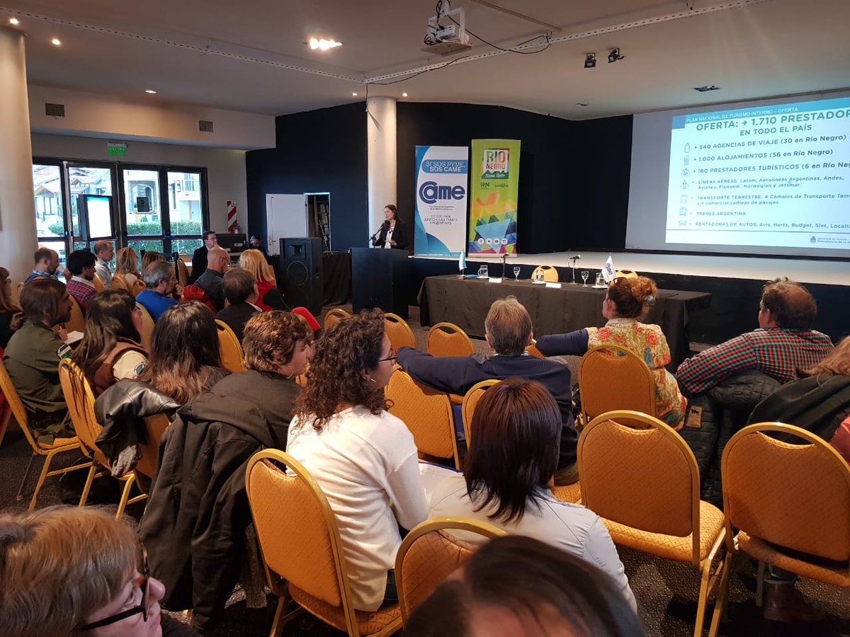 Representantes de Pymes turísticas de la región analizan la coyuntura actual del sector y proponen diversas alternativas para impulsar su desarrollo e integración y promover el efecto multiplicador que genera la actividad #ForoCAMEPatagonia