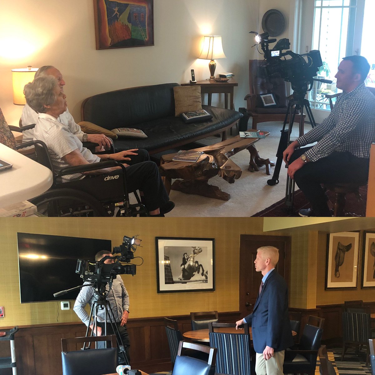 Zer0to5ive's tweet photo. We had a great time assisting client @K4Connect on a segment shoot today around the #K4Community #technology at #NewtownSquareโs #WhiteHorseVillage with @PHL17โs @mattalbaPHL17 https://t.co/hWg0KvqR44