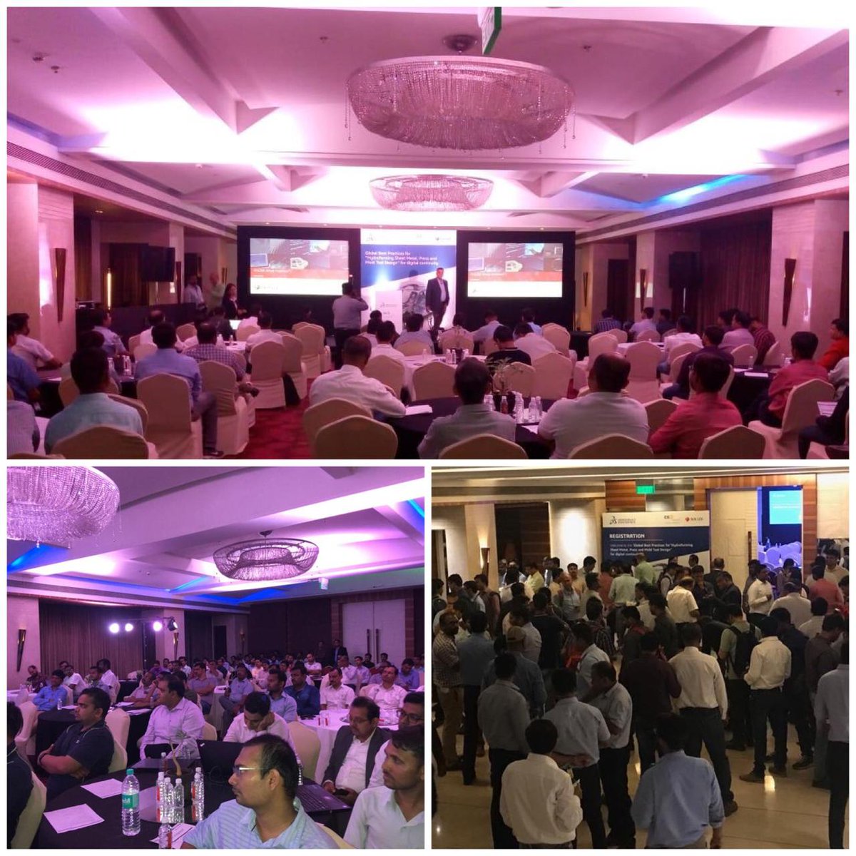 CSMSolize's tweet photo. Global Best Practices for“Hydroforming Sheet Metal, Press &amp; Mold Tool Design" symposium
Thanking all the participants for the over-whelming response..We look forward to more such interactions going forward..
#Hydroforming #sheetmetal #MoldToolDesign #Coldforming #Stamping https://t.co/iBzHYf9UB1