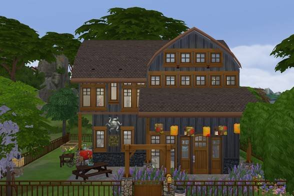 vickiej76's tweet photo. I just shared the Nels 2 room cabin Lot on #TheSims4 Gallery! for @nelsbuilds #PackShowcase #showusyourbuilds https://t.co/ocmigW2cXa
