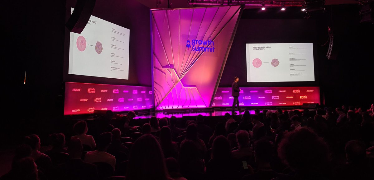 AcornBiolabs's tweet photo. Our CEO @DrewWTaylor took the stage today @CollisionHQ to tell attendees about the problem in regenerative medicine that no one is talking about.   #HaveYouDoneYourCellsYet. https://t.co/wYo37Y7Asw