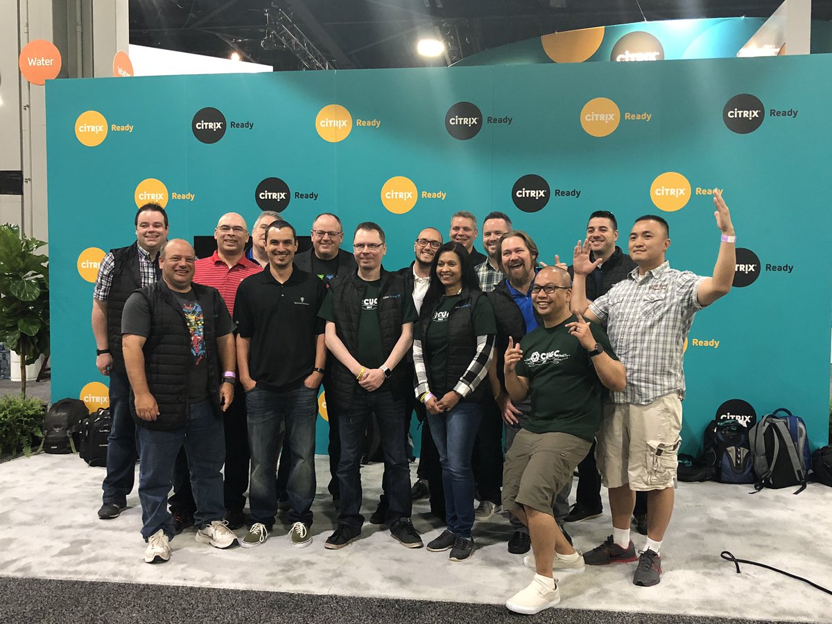 KLRuggero's tweet photo. How great are our #CitrixCTAs!! #CitrixSynergy https://t.co/JO616TAAZT