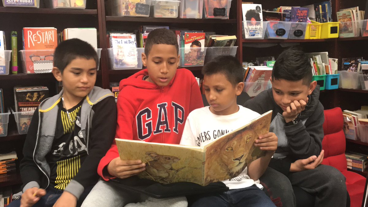 BSMS720's tweet image. My 9th period 6th graders worked in groups to write the text to the wordless picture book The Lion and the Mouse by Jerry Pinkney. Loved hearing them read what they wrote! #dreamleadachieve @BayShoreSD_ELA @BayShoreMSLrnrs #enlclass #picturebooks @gless54 #booklove