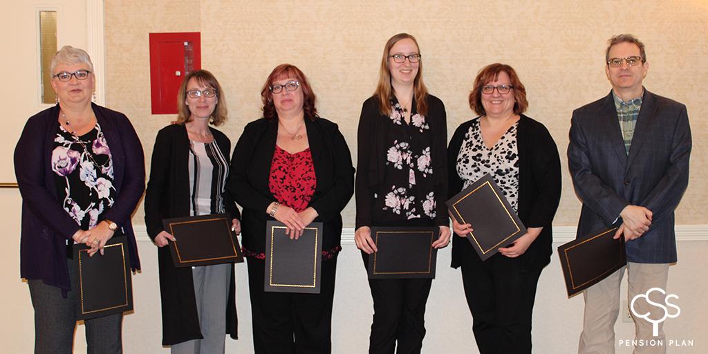 CSS_Pension's tweet photo. "We are what we repeatedly do. Excellence, then, is not an act but a habit"- Aristotle. Congratulations to all our staff members who received service awards at the recent 2019 Annual Meeting. #strengthinnumbers #cssAGM #csspen https://t.co/WOonFTgXqd