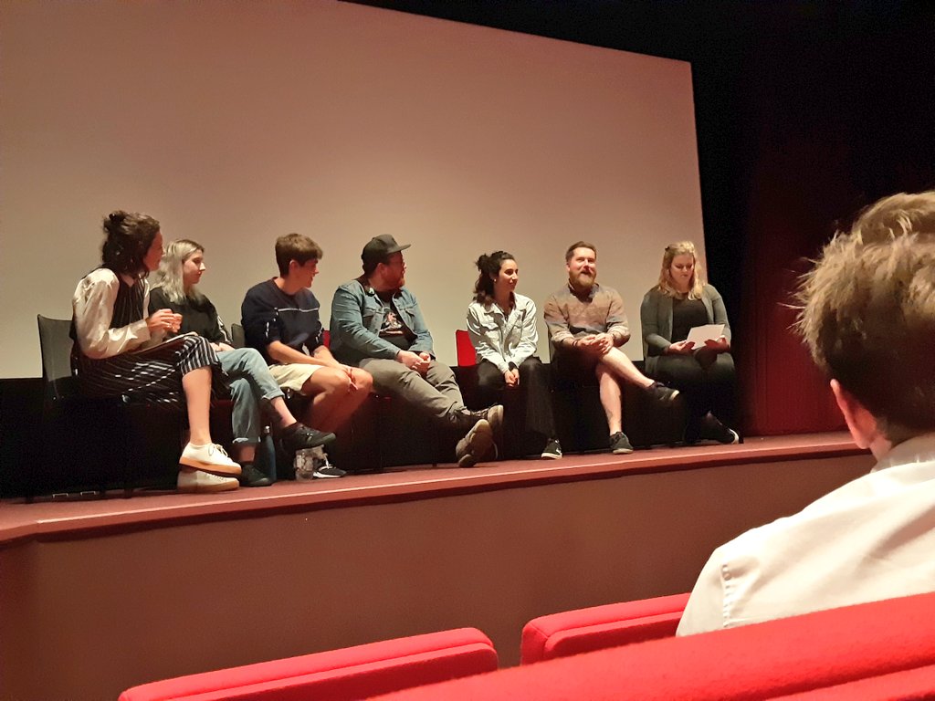 StoryhouseLive's tweet image. Lots of incredible emerging northern talents on stage this evening at #StoryhouseCinema as part of our Northern Exposure Short Film Night with @AmyRosannaOHara @bfinetwork @FilmHubNorth 🙌🏻🎬