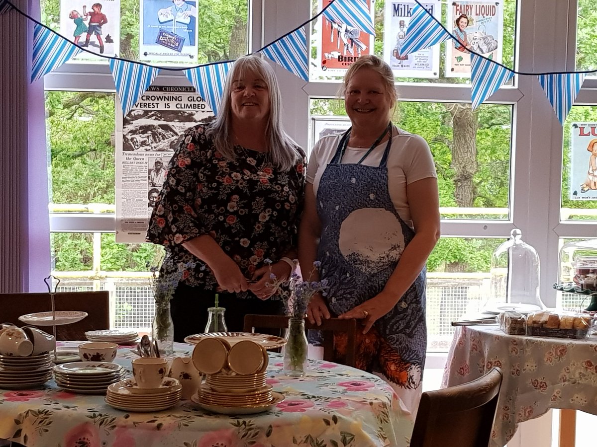 KBrown1990's tweet photo. Our lovely tea party that we held yesterday at the Brooker Centre for Dementia Action Week @LindseyJMaloney @markofarrell @SbarberNWBH #DAW2019 #dementia #NWBoroughsNHS https://t.co/YEyUUNxlVW