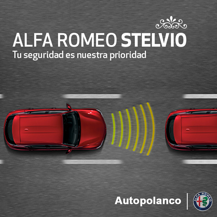 auto_alfa's tweet photo. Los sistemas de seguridad de #AlfaRomeo #Stelvio utilizan la tecnología más avanzada para asistir a la conducción intuitiva con diferentes niveles de intervención, evitando riesgos y situaciones de peligro.🔐💯🚘

👉https://t.co/pMDLpHdkdi https://t.co/6Km4CCggxd