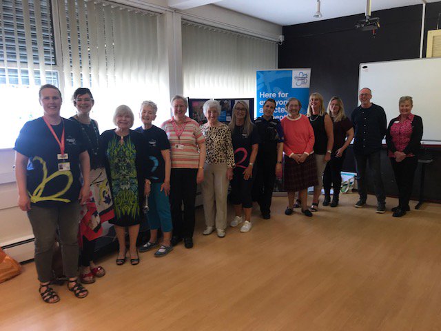 As part of Dementia Action Week, Cohesion officer Sarah Willis joined the dementia friendly choir today who performed at Blackhall Community Centre. The choir meet every Thursday and are always looking for new members #alzheimerssociety