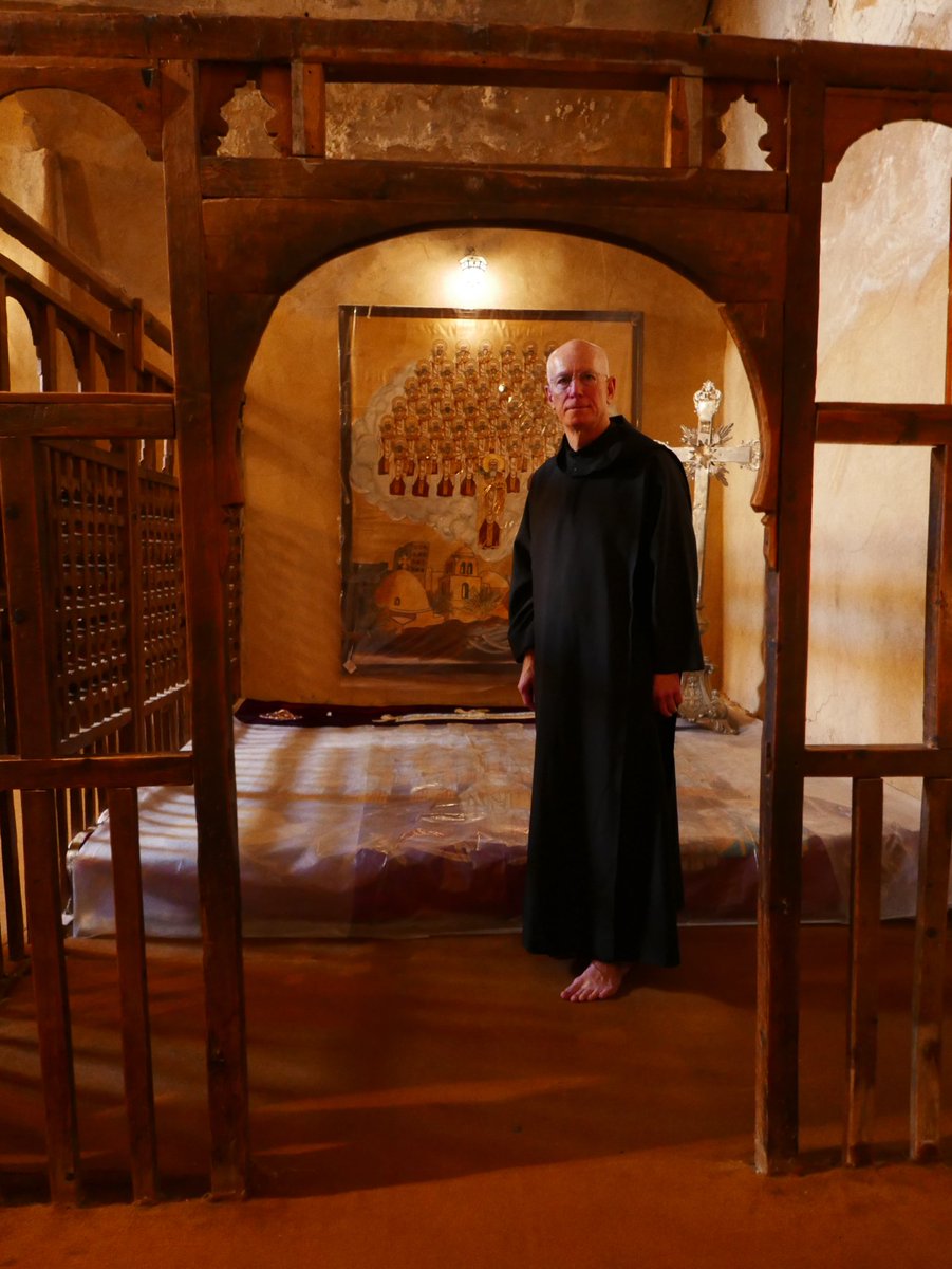 Visit to the Tomb of the 49 Martyrs of Scetis, remembering the late and blessed Amba Epifanios. 