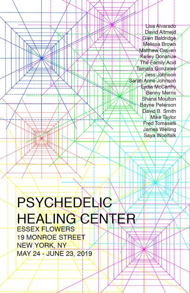 Saul_Projects's tweet image. Sarah Anne Johnson and Lydia McCarthy have curated Psychedelic Healing Center  at Essex Flowers19 Monroe St.
opening Friday May 24, 7-9pm
#sarahannejohnson #essexflowers #psychedlic #fredtomaselli #sayawoolfalk #jimwelling