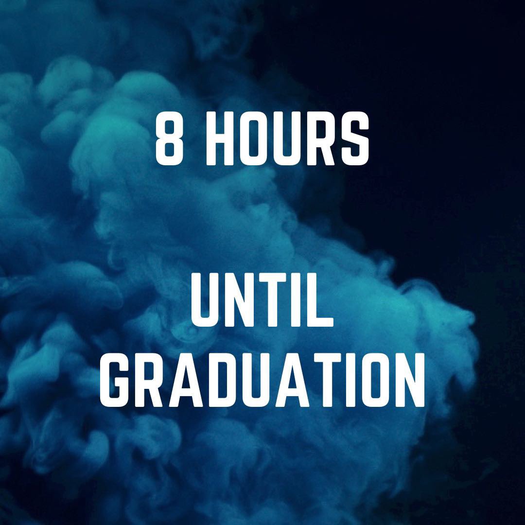 SENIORS: TODAY IS THE DAY! See you at 6PM!