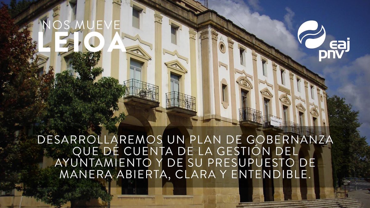 🏫 Buen Gobierno #NosMueveLeioa #LeioaALaMedidaDeSuGente

🏫 Gobernu Ona #LeioaBatEginik #LeioaPertsonenNeurrira