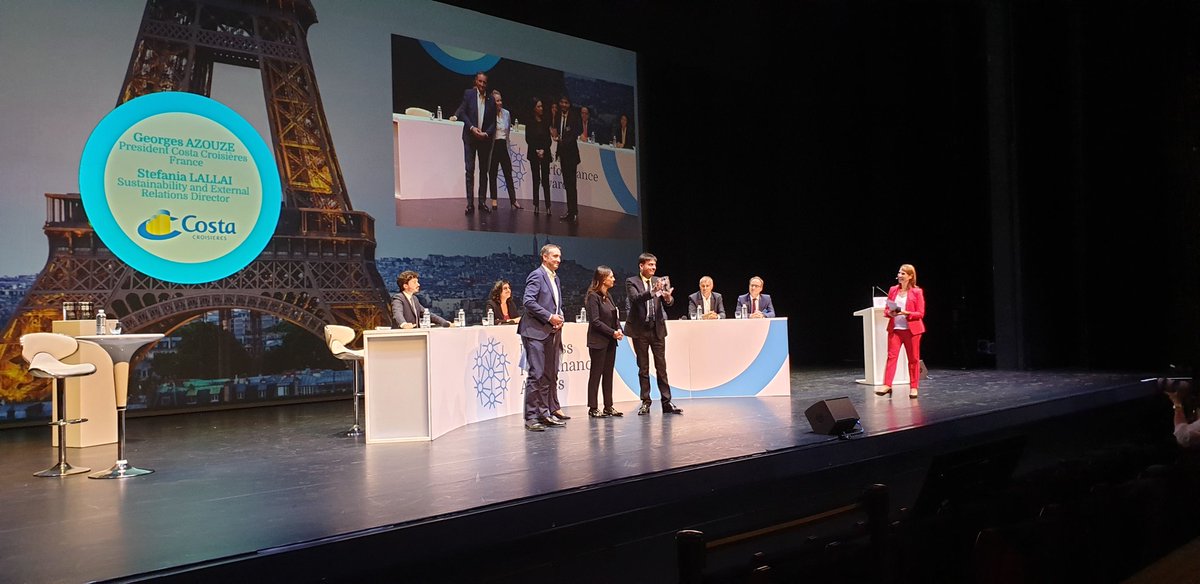 #BusinessPerformanceAwards premiata <a href="/costacrociere/">Costa Crociere</a> per il proprio progetto di riduzione del 50% degli sprechi alimentari sulla propria flotta!