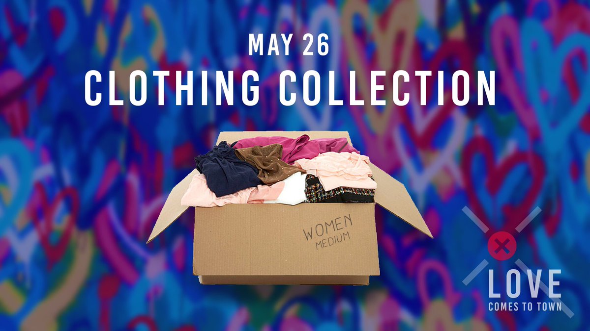 Crossroads, it’s almost weekend! The sun shines brightly, time for spring cleaning! 😄 
Perhaps you could find good stuff for the clothing collection this Sunday 😊
Don’t forget to sort out the clothes and label it, i.e. female L, kids 3-4y.
#xrdschurch #lovecomestotown #doeslief