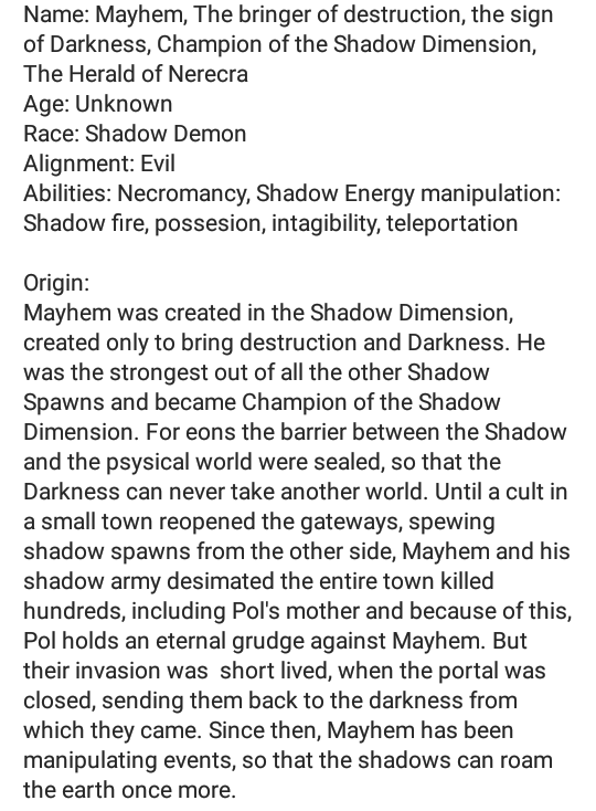 KlrGhostX's tweet photo. New OC
#mycharacterdesign #oc #originalcharacter #myoc #myoriginalcharacter #mycharacter #ocdrawing #shadow #demon #shadowdemon #shadowmonster #demonoc #ghost #ghostoc #monster #monsteroc #myart #myartwork #drawing #mydrawing https://t.co/zwHYZuaaGC