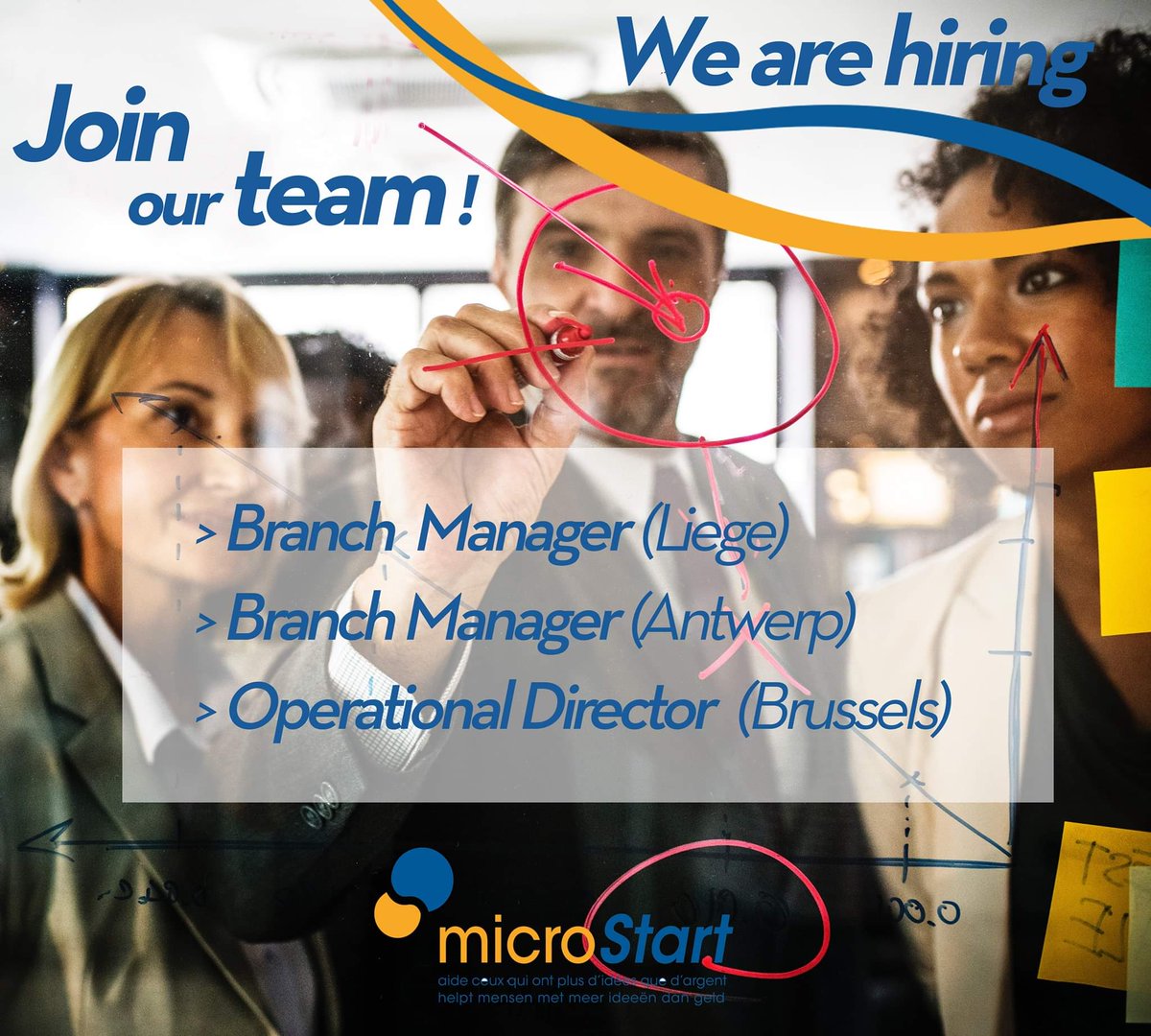 microStart_Be's tweet photo. 🚨JOB ALERT 🚨 
😃 tu veux travailler dans une organisation qui a un impact social positif?
💪🏼 tu as envie d'intégrer une équipe jeune et dynamique?
Va vite sur notre site où plusieurs supers jobs t'attendent ! ⏳
#job #socialimpact #microstart #Belgium
https://t.co/uQGikokOsP https://t.co/KCn6vSYtnW