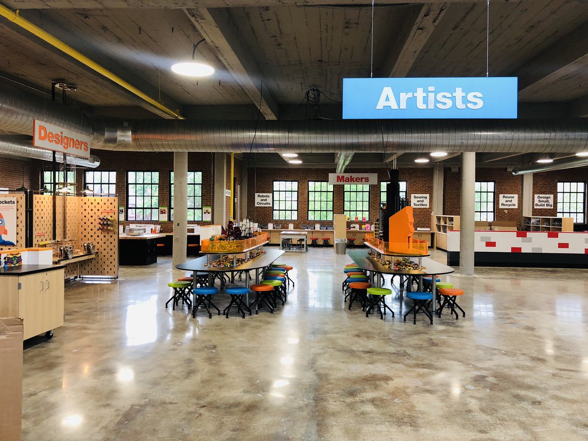 Tour of the new <a href="/bloxels/">Bloxels</a> exhibit at @themagichouse &amp; <a href="/made_stl/">MADE</a> new collaboration #magichousemade! Come make a video game starting June 7th in #ucity <a href="/explorestlouis/">Explore St. Louis</a> #stlouis #maker #stl #stem #steam #duckduckgoose #duck #kidsmuseum