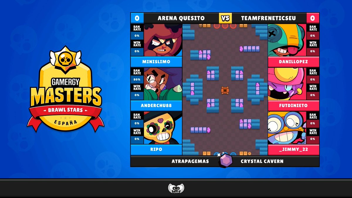 ¡Empezamos! Volved a hacer vuestras apuestas, ¿quién creéis que se llevará el partido?

🆚 <a href="/ArenaQuesitoGG/">Arena Quesito</a> vs @TeamFrenetics 
#⃣ #GYMastersLive
📺 Twitch.tv/lvpes3