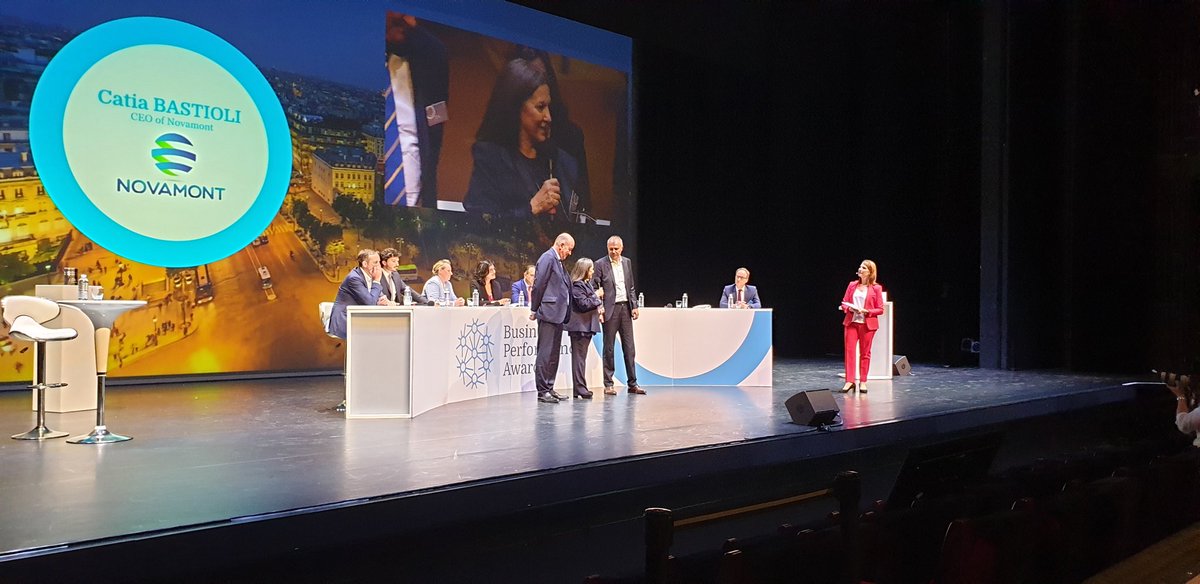 #BPA #BusinessPerformanceAwards premio speciale @Novamont per la propria politica di #bioeconomy