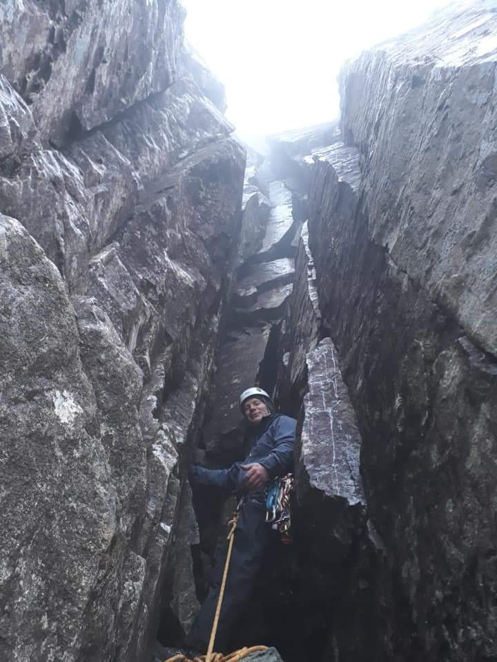 Sapper_Climbing's tweet photo. Last full day at this years Rock & Ridges. Saw unfavourable weather conditions but a good day for the #CryptRoute - a unique #subterranean excursion into the heart of the cliff. #speleologist #geologist #climbing #REMEC2020 @CorpsSM @Proud_Sappers @HQREGeo https://t.co/LXzawngHp7