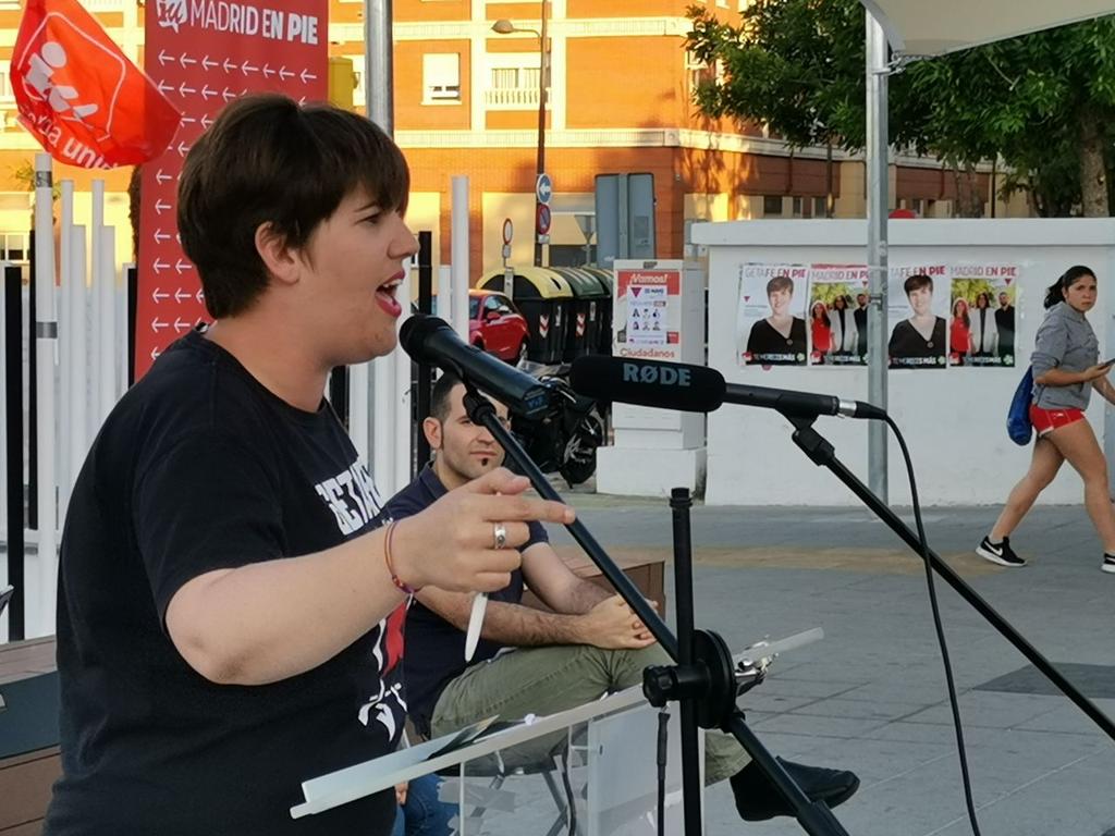 "Queremos un Getafe en el que sentirnos seguras. Sara Hernández destina a la policía a hostigar a <a href="/NoDespidosLYMA/">NoDespidosLYMA</a> y no a los nazis que campan por nuestros barrios y sabemos dónde se reúnen" <a href="/yolandatricolor/">Yol 🔻</a> #IUGetafeEnPie