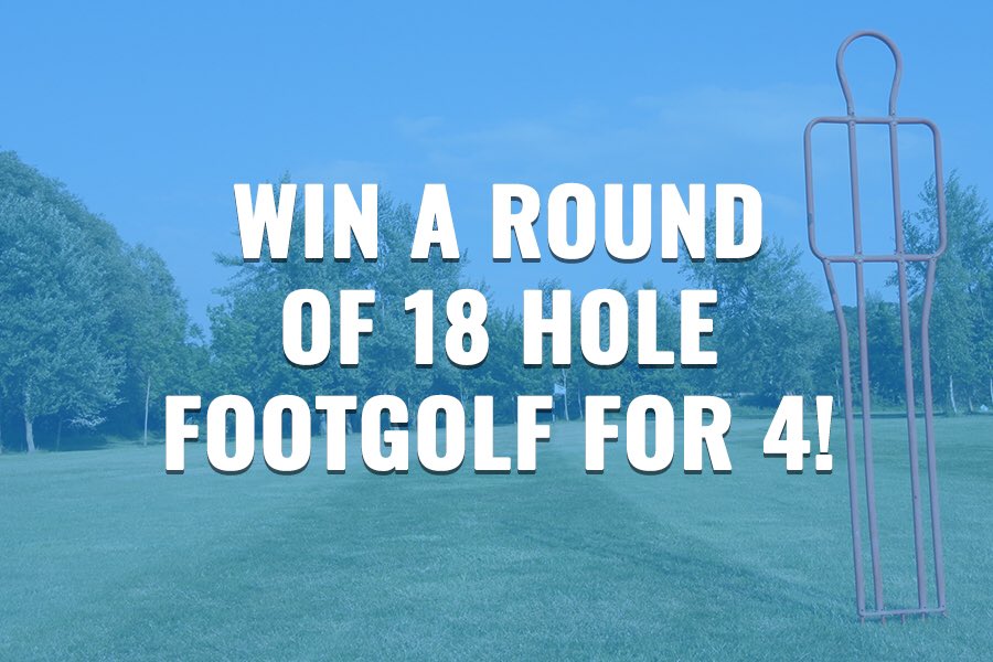 Win a round of 18 Hole Footgolf for 4 at Basset Down Golf Course. 

Competition closes tomorrow!

👉 Enter here: swindonfamilygolf.com/competitions.p…

#swindon #wiltshire #swindonhour #footgolf #footgolfer #competitions