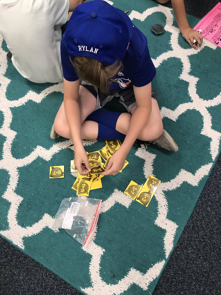 GunnFirst's tweet photo. Fun summer math games! 🌞🌼@RobisonES #successatRES https://t.co/pnlYPqOLqn