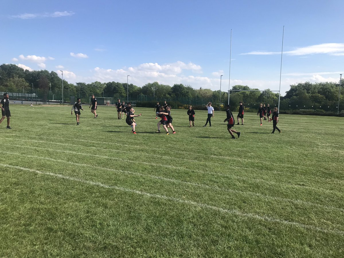 Well done to our Y7 students in action at tonight’s Try 9’s Rugby Competition held here @BuileHillVAC