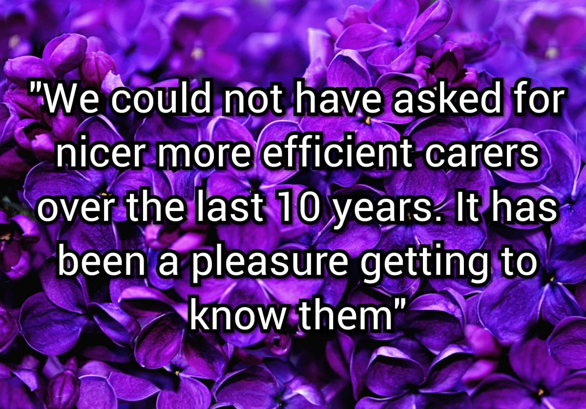 careandchoice's tweet photo. Lovely words from one of our clients. Thank you 💙❤
#liveincare #respitecare #homefromhospitalcare #careathome #caregivers #introductorycareagency https://t.co/r0VVHnPjoq