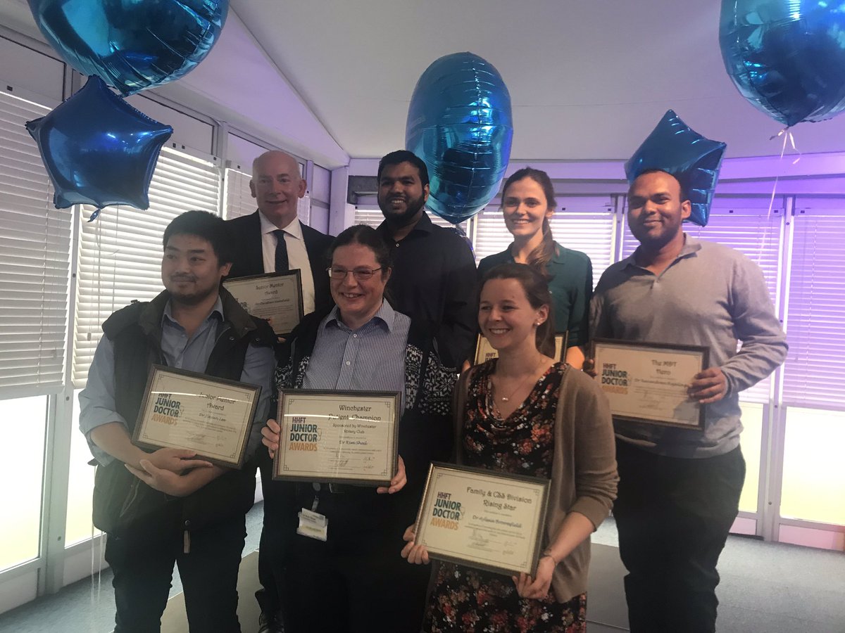 HHFTnhs's tweet photo. Congratulations to all of the nominees and winner of the awards this evening. Thank you to all of our incredible junior doctors for your continued dedication in providing the best possible care to our patients. https://t.co/5G88DNR7o5