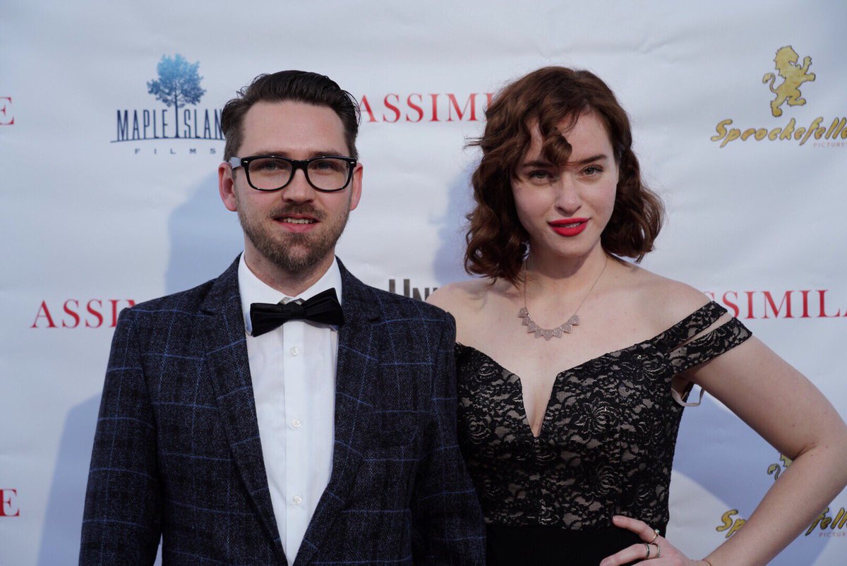 EmHarriss's tweet photo. #assimilatefilm premier. absolutely terrifying. I was the woman who kept screaming.🍿😱 https://t.co/JQBsIMNH1j