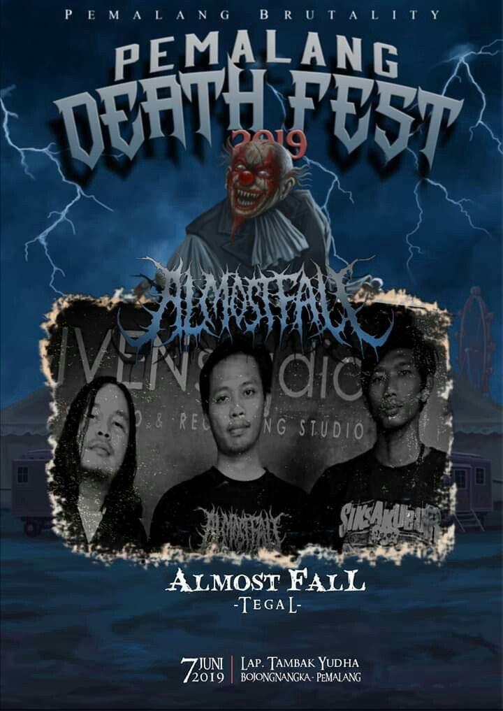 welcome 2019 we on stage PEMALANG DEATH FEST 2019