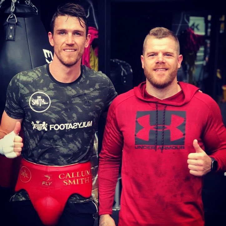 Good rounds again today with @CallumSmith23 in @GallaghersGym getting my self ready for a July date 👊🏼

Safe travels to NYC tomorrow champ #TeamGallaghersGym