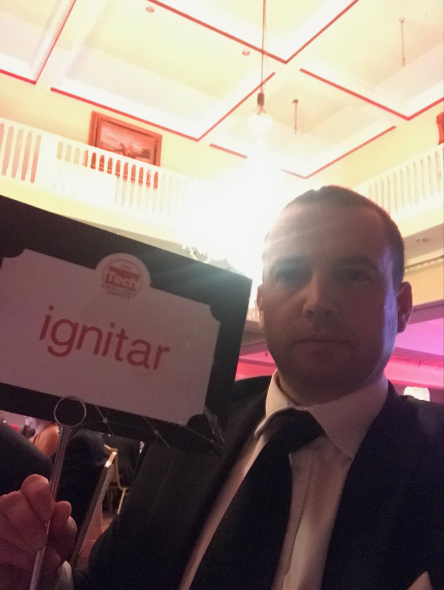 Kicking off... stay tuned to see if Ignitar takes home the prize!! #techex19 #cloud #sapbusinessone