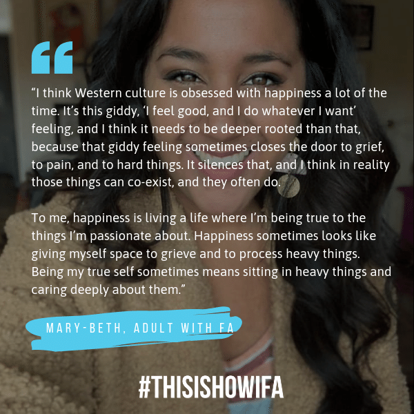 LDHPodcast's tweet photo. Mary-Beth has some really interesting ways to describe how it is to live with Fanconi Anemia and about what matters to her in life:
 
Listen to episode 3 of Life, Death &amp; Happiness on Spotify, Youtube or iTunes: https://t.co/zLVVTzqFvV

#podcasts #fanconianemia #RareDisease #FARF https://t.co/jGNna2LRRb