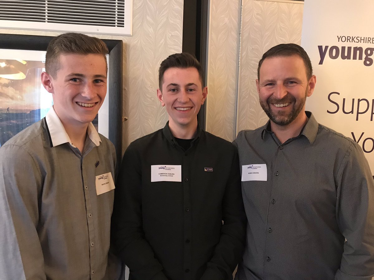 ClairOsburn1's tweet photo. With @osburn_cameron and @YorksAchievers launching The Yorkshire Young Achievers 2019. A great evening. #getnominating https://t.co/vHZ0qaD5Oi