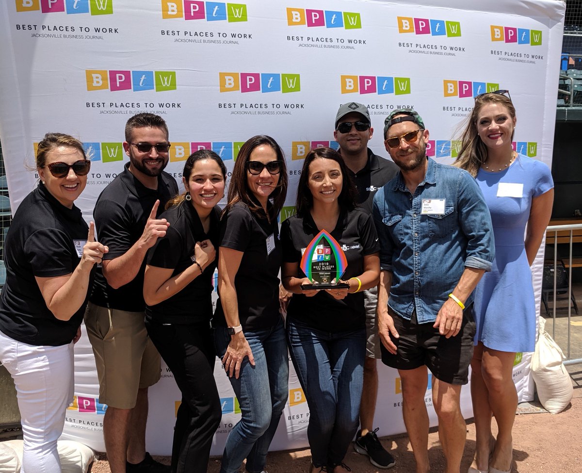 JustinAWayne's tweet photo. So excited &amp; proud to share that @SSCAdvent won best place to work in Jacksonville for the 3rd year in a row! (and 4 out of last 5 years) Love being part of such a great team and company!  #Fintech #wealthtech #blackdiamond https://t.co/dunkWpMZQE