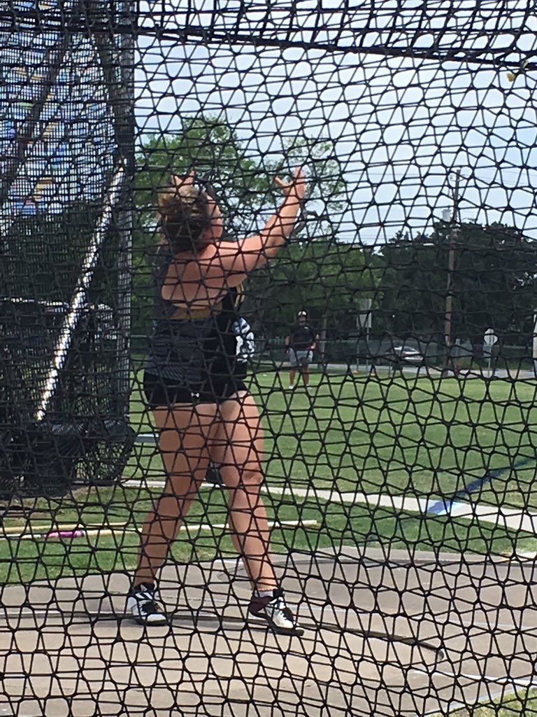 WSCXCTF's tweet image. ALL-AMERICAN @macjo929 7th place - 54.19m!! @wscwildcats @WSCthrowers