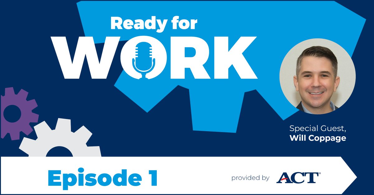 ACT's tweet photo. Episode 1 of #ReadyforWork digs deep into the role that economic development plays in the workforce ecosystem. @wcoppage from @wceams shares how a regional approach and leveraging the #ACTWorkReadyCommunities model turned into @MSDeltaStrong. https://t.co/WWOCJbetDr https://t.co/cn5ZJ1uUGq