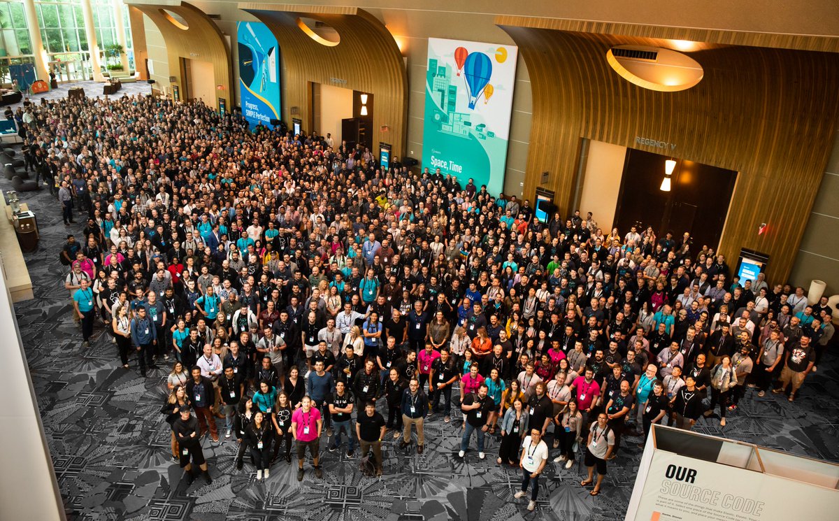 I guess when someone ask us what is <a href="/elastic/">Elastic</a> we can just show them this photo with a "growing" label 😮🙌