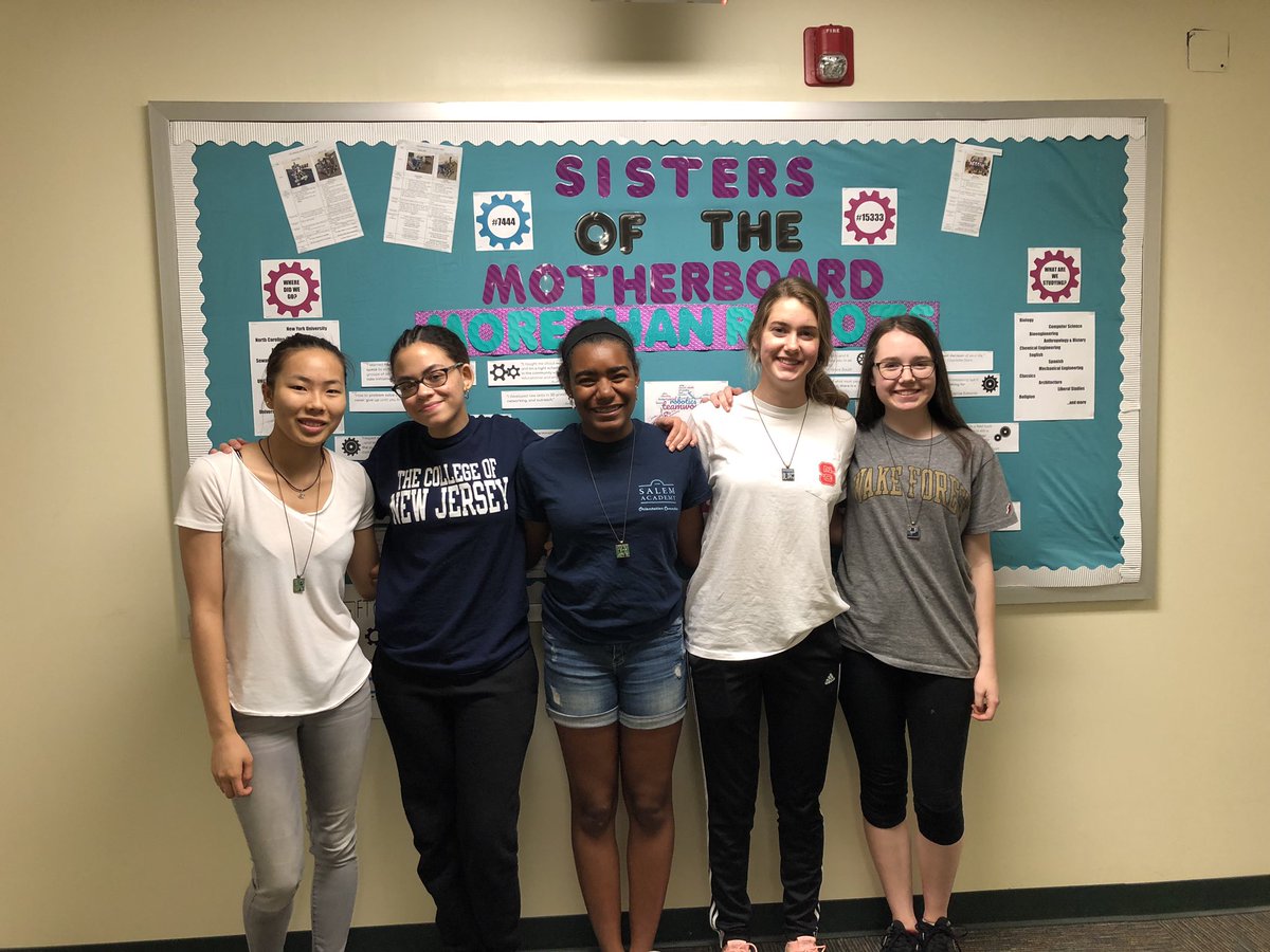 SA_Robotics's tweet photo. today is for our seniors!!🎉❤️
@HerSTEMCareer
#firstrobotics #firstinspires #firstlikeagirl #stemeducation #stemsquad #sarobotics https://t.co/FgvsA2Vcii