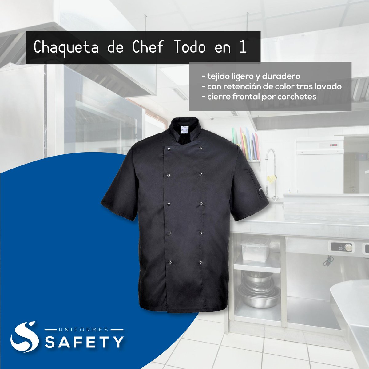 Te mantendrá fresco y cuidará de tu apariencia.
.
#Chef #Cocina #Uniformesafety #Portwest #Panamá